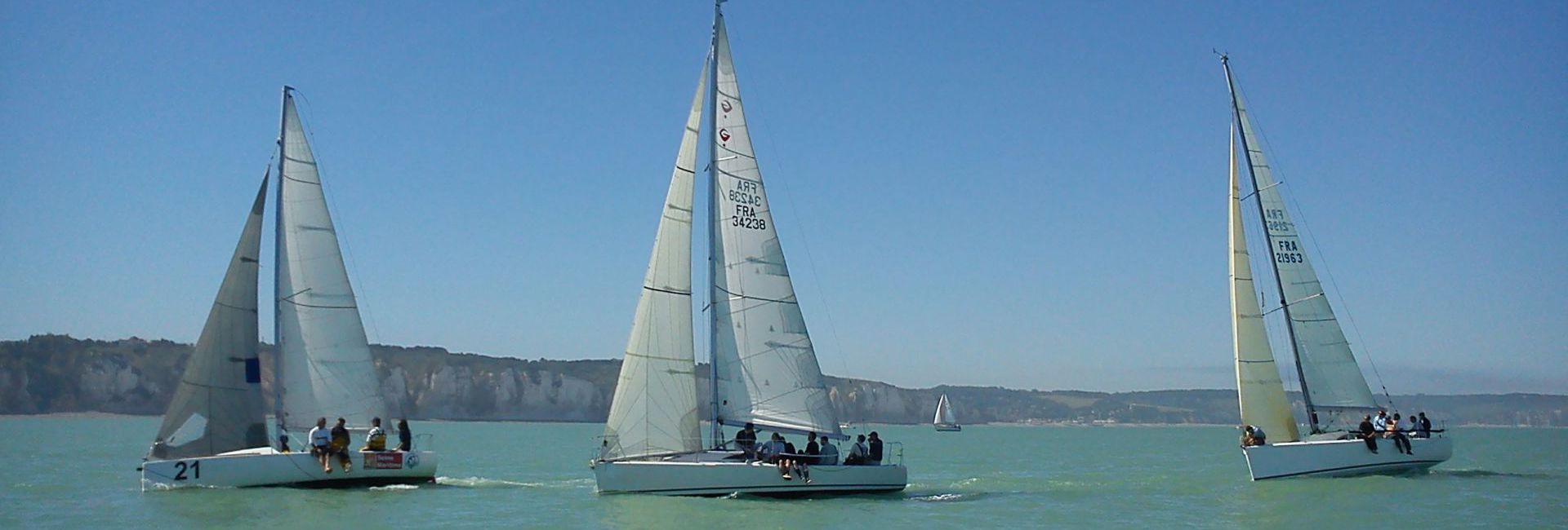 Sailing in Dieppe